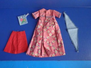 Vintage Barbie Clothing Made From Printed Sew Fashions