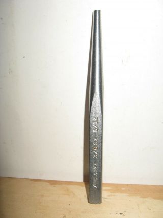 Vintage Powr - Kraft Steel Drift Pin Punch 3/16 - 3/8 -