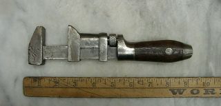 Antique Coe ' s Perfect Handle Design Monkey Wrench,  8 - 9/16 