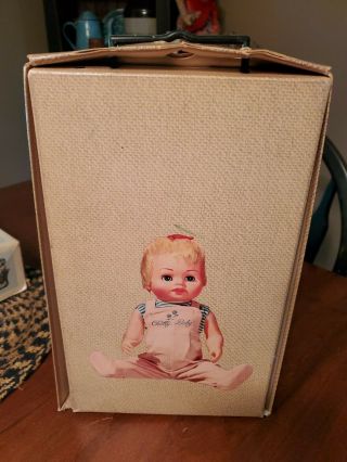1961 Whitman Chatty Baby Doll Boxed Paper doll set Vintage Mattel 2