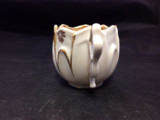 White And Gold Mini Tea Cup Demitasse Gold Mug 13 3
