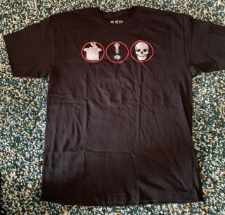 Rare Rush R40 Neil Peart Stage Promo T - Shirt Concert Moon Sabian Can 