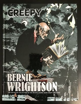 Creepy Presents Bernie Wrightson Signed Hardcover Hc Oop Rare 2011 Dark Horse