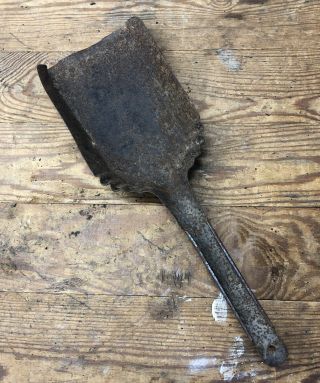 Vintage Metal 14” Coal Ash Shovel Fire Pit,  Wood Stove,  Fire Place,  Garden Decor