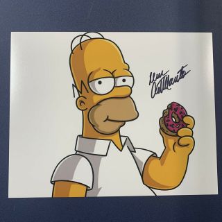 Dan Castelleneta Signed 8x10 Photo Actor Autographed The Simpsons Homer Rare