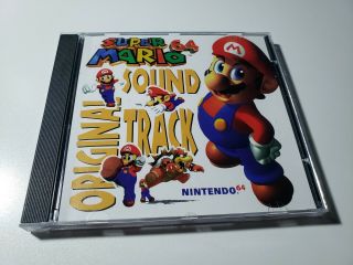 Koji Kondo ‎super Mario 64 Soundtrack Nintendo Cd Ultra Rare