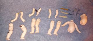 Vintage Madame Alexander Kins Wendy Doll Body Replacement Doll Parts