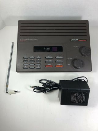 Rare Uniden Bearcat Bc147xlt 16 Channel Police Scanner Weather Amwub215:
