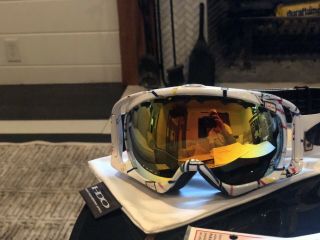 Oakley RARE snow goggles Mirror Limited Edition With Upgraded Lens 2 Times 2
