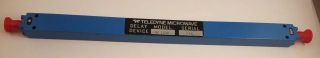 Rare Vintage Teledyne Microwave Delay Device Mbe 1000