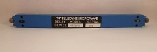 Rare Vintage Teledyne Microwave Delay Device Mbd 1058
