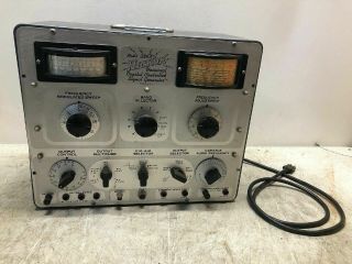 Vintage Hickok Model 288x Crystal Controlled Signal Cool Old Ham Radio Test Rare