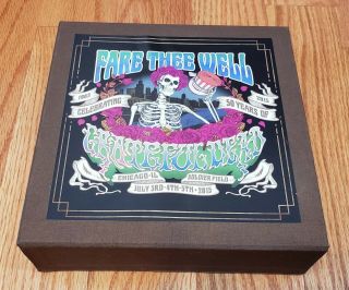 Fare Thee Well Grateful Dead 814 Rare Limited Edition Cd Dvd Box Set Near