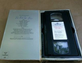 Pink Floyd - The Wall on VHS Rare MGM Big Box 1983 Release 2