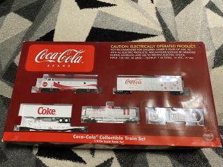 Coca Cola / Coke 1/87 Scale Collectible Train Set Extremely Rare