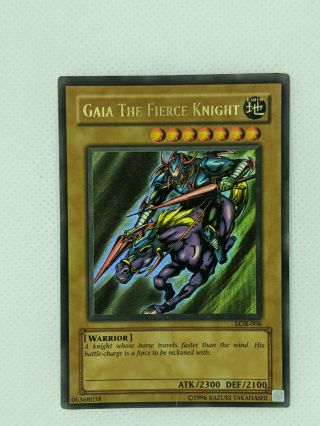 Lob - 006 Gaia The Fierce Knight - Ultra Rare - Unlimited - Lp