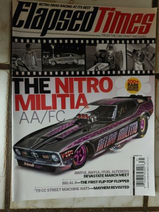 Elapsed Times Nitro Militia Rare Archive Photos Summer 2014 - Car Craft Like