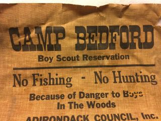 (rt3) Boy Scouts - Camp Bedford rare item - 