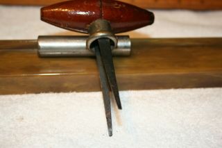 Antique Wine Bottle Opener Wood Handle W/ Cover May 9,  1899
