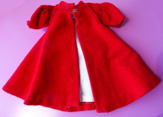 Vintage Barbie Red Flare Coat