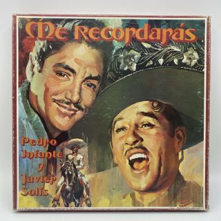 Pedro Infante Y Javier Solis 8 Lp Set Vg,  /vg,  Me Recordaras Record Vinyl Rare