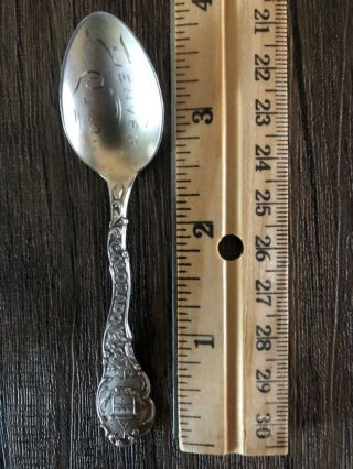 Denver Colorado Sterling Souvenir Spoon Engraved