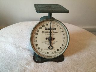 Antique Universal Household Kitchen Scale Landers Frary & Clark 25 Lb