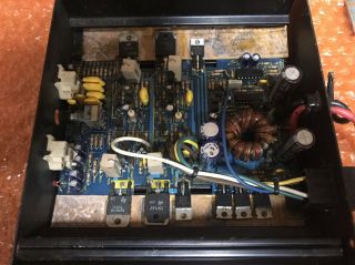 Rare Old School ZED Lanzar 100 Amplifier Car Stereo Amp Vibe Optidrive Plus Opti 2