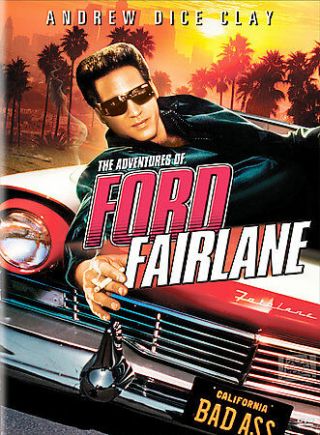 The Adventures Of Ford Fairlane Dvd Rare Oop Andrew Dice Clay With Insert