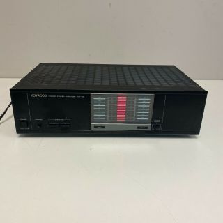 Vintage Kenwood Stereo Power Amplifier Km - 105,  Rare