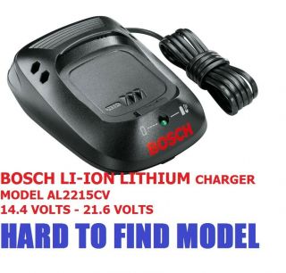 Rare Find Preloved Bosch Lithium Fast Charger Al2215cv 14.  4v To 21.  6v Cordless