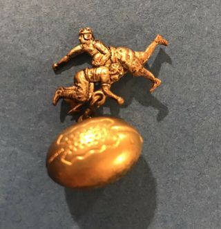 Antique C.  1910 - 1915 Football Players - Football Pin Old Vintage Early