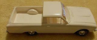 Vintage 1961 Ford Ranchero 1:25 Scale Plastic Car Model Built