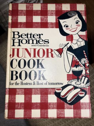 Better Homes And Gardens Junior Cookbook - Revised Ed. ,  3rd Printing - 1963