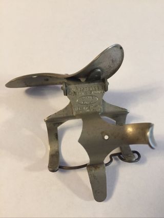 Very Rare 1909 Huffman Vintage Casting Reel Attachment / Shakespeare Honor Built