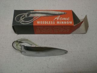 Acme Weedless Minnow 1947
