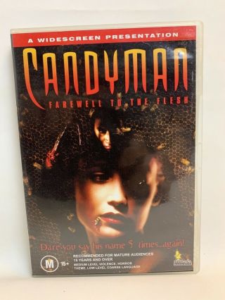 Candyman Farewell To The Flesh Rare Umbrella Au Dvd Cult Horror Movie
