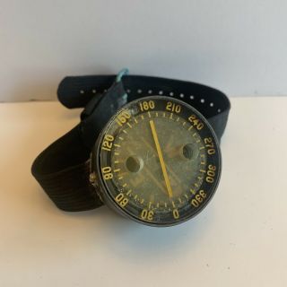 John E.  Hand & Sons Vintage Diving Wrist Compass - Rare Military Issue Frogman