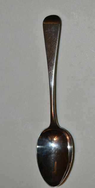 Antique Hallmarked George IV English Silver Spoon,  London 1827,  William Schofield 2