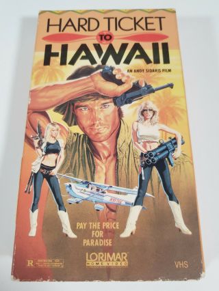 Hard Ticket To Hawaii Rare Action Cult B Movie VHS Andy Sidaris - 3