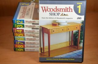 Woodsmith Shop Woodworking TV Show Seasons 1 - 9 Rare 2