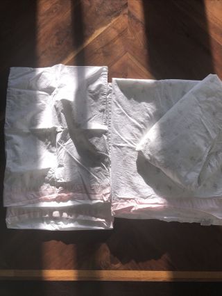 Restoration Hardware Baby Child Vintage Ballerina Sheet Set Bedding Full Cotton