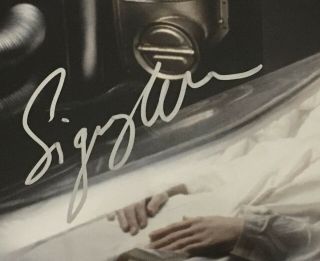 Sigourney Weaver Rare In Person Hand Signed 