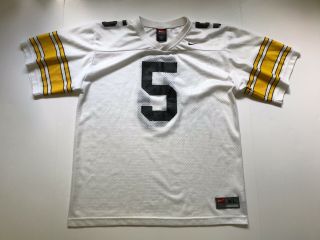 Rare Authentic Vintage Iowa Hawkeyes Football Jersey Nike Number 5 Xl