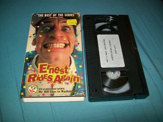 Ernest Rides Again Rare Vhs Out Of Print Oop Hard To Find Comedy Scarce