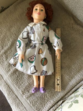 Ms Mrs Frizzle The Magic School Bus Vintage 16 " Doll ‘95 Kenner Science Teacher
