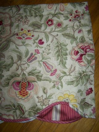 Waverly Imperial Dress Antique Jacquelin Scalloped Valance