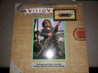 Vintage Rare Willow Book And Cassette 1988 Lucasfilm