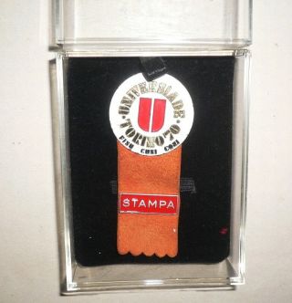 1970 Summer Universiade Torino Italy Fisu Torino70 Badge Stampa Rare