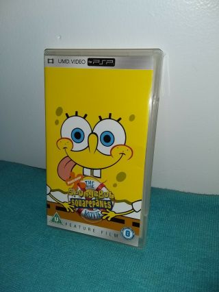 Rare Spongebob Squarepants The Movie Psp Umd Video,